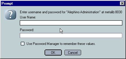 Administration Password